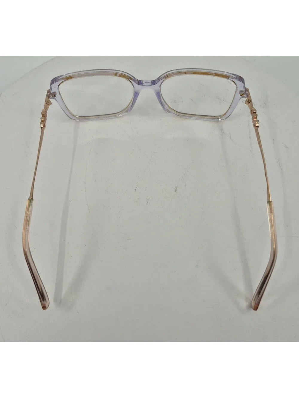 Michael Kors MK4095U Dolonne Eyeglasses Clear, Peach Over Sized Lens 53-17-140
